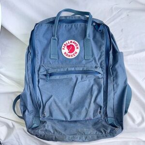 Fjallraven Kanken Everyday Outdoor Backpack Blue Standard